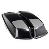6x9" Speaker Lids for Harley-Davidson Saddlebags (2014-2023) Black Quartz