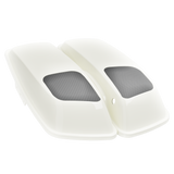 6x9" Speaker Lids for Harley-Davidson Saddlebags (2014-2023) Bonneville Salt Pearl