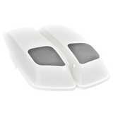 6x9" Speaker Lids for Harley-Davidson Saddlebags (2014-2023) Birch White (New)