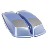 6x9" Speaker Lids for Harley-Davidson Saddlebags (2014-2023) Cosmic Blue Pearl