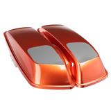 6x9" Speaker Lids for Harley-Davidson Saddlebags (2014-2023) Candy Orange