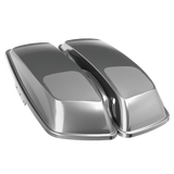 6x9" Speaker Lids for Harley-Davidson Saddlebags (2014-2023) Charcoal Pearl