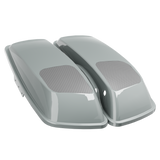 6x9" Speaker Lids for Harley-Davidson Saddlebags (2014-2023) Gunship Gray