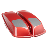 6x9" Speaker Lids for Harley-Davidson Saddlebags (2014-2023) Heirloom Red