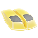 6x9" Speaker Lids for Harley-Davidson Saddlebags (2014-2023) Industrial Yellow
