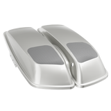6x9" Speaker Lids for Harley-Davidson Saddlebags (2014-2023) Pewter Pearl