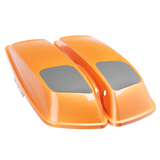 6x9" Speaker Lids for Harley-Davidson Saddlebags (2014-2023) Scorched Orange
