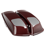 6x9" Speaker Lids for Harley-Davidson Saddlebags (2014-2023) Twisted Cherry
