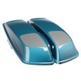 6x9" Speaker Lids for Harley-Davidson Saddlebags (2014-2023) Tahitian Teal