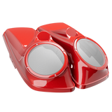 8" / 8.8" Speaker Lids for Harley-Davidson Saddlebags (2014-2023) Billiard Red