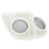 8" / 8.8" Speaker Lids for Harley-Davidson Saddlebags (2014-2023) Bonneville Salt Pearl