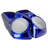 8" / 8.8" Speaker Lids for Harley-Davidson Saddlebags (2014-2023) Cobalt Blue