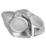 8" / 8.8" Speaker Lids for Harley-Davidson Saddlebags (2014-2023) Gauntlet Gray