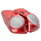 8" / 8.8" Speaker Lids for Harley-Davidson Saddlebags (2014-2023) Heirloom Red