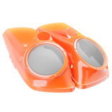8" / 8.8" Speaker Lids for Harley-Davidson Saddlebags (2014-2023) Performance Orange