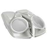 8" / 8.8" Speaker Lids for Harley-Davidson Saddlebags (2014-2023) Pewter Pearl