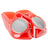 8" / 8.8" Speaker Lids for Harley-Davidson Saddlebags (2014-2023) Redline Red