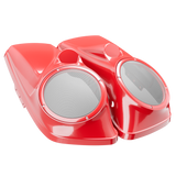 8" / 8.8" Speaker Lids for Harley-Davidson Saddlebags (2014-2023) Stiletto Red