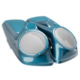 8" / 8.8" Speaker Lids for Harley-Davidson Saddlebags (2014-2023) Tahitian Teal