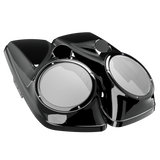 8" / 8.8" Speaker Lids for Harley-Davidson Saddlebags (2014-2023) Vivid Black