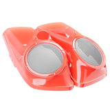 8" / 8.8" Speaker Lids for Harley-Davidson Saddlebags (2014-2023) Wicked Red