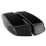 STANDARD LIDS FOR HARLEY DAVIDSON SADDLE BAGS Raven Metallic