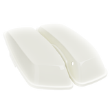 Standard Lids for Harley-Davidson Saddlebags (2014-2023) Bonneville Salt Pearl