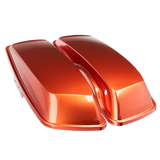 Standard Lids for Harley-Davidson Saddlebags (2014-2023) Candy Orange