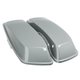 Standard Lids for Harley-Davidson Saddlebags (2014-2023) Gunship Gray