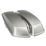 Standard Lids for Harley-Davidson Saddlebags (2014-2023) Industrial Gray Denim