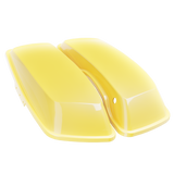 Standard Lids for Harley-Davidson Saddlebags (2014-2023) Industrial Yellow