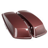 Standard Lids for Harley-Davidson Saddlebags (2014-2023) Midnight Crimson