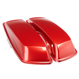 Standard Lids for Harley-Davidson Saddlebags (2014-2023) Red Hot Sunglo