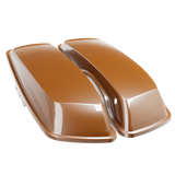 Standard Lids for Harley-Davidson Saddlebags (2014-2023) Sumatra Brown
