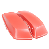Standard Lids for Harley-Davidson Saddlebags (2014-2023) Wicked Red Denim