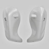 8" Lower Speaker Fairings (1993-2023) Billet Silver