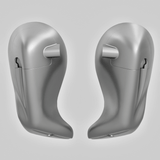 8" Lower Speaker Fairings (1993-2023) Charcoal Denim