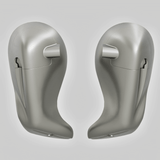 8" Lower Speaker Fairings (1993-2023) Industrial Gray Denim