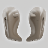 8" Lower Speaker Fairings (1993-2023) River Rock Gray Denim