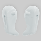 8" Lower Speaker Fairings (1993-2023) Stone Washed White Pearl