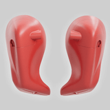 8" Lower Speaker Fairings (1993-2023) Wicked Red Denim
