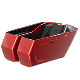 REBEL CHOPPED SADDLEBAG BOTTOMS Billiard Red