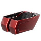 REBEL CHOPPED SADDLEBAG BOTTOMS Ember Red Sunglo