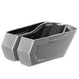 REBEL CHOPPED SADDLEBAG BOTTOMS Gray Haze