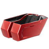 REBEL CHOPPED SADDLEBAG BOTTOMS Red Hot Sunglo