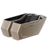 REBEL CHOPPED SADDLEBAG BOTTOMS River Rock Gray