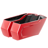 REBEL CHOPPED SADDLEBAG BOTTOMS Stiletto Red
