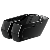 REBEL CHOPPED SADDLEBAG BOTTOMS Vivid Black