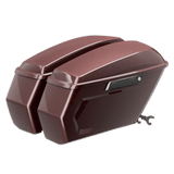 Rebel Detachable Chopped Saddlebags Midnight Crimson
