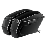 Rebel Detachable Chopped Saddlebags Vivid Black